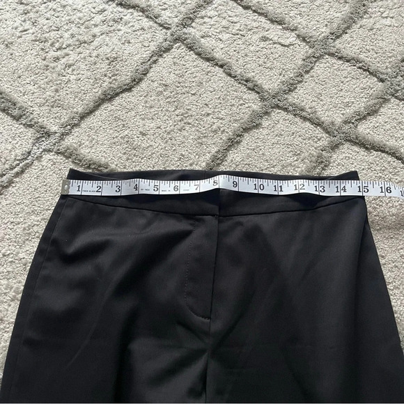 St. John Collection black trousers wide leg office career pants  4 - Picture 5 of 8